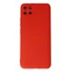 Realme C11 Kılıf Nano içi Kadife Silikon - Kırmızı