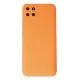 Realme C11 Kılıf Nano içi Kadife Silikon - Turuncu