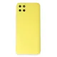 Realme C11 Kılıf Nano içi Kadife Silikon - Sarı