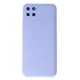 Realme C11 Kılıf Nano içi Kadife Silikon - Lila