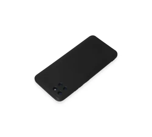 Realme C11 Kılıf Nano içi Kadife Silikon - Siyah