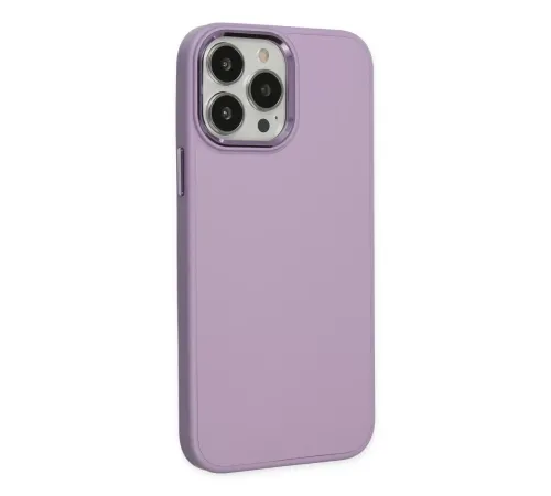 Apple iPhone 13 Pro Kılıf Asya Deri Silikon - Lila