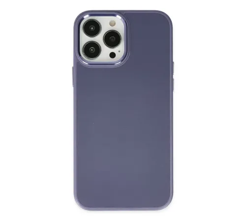 Apple iPhone 13 Pro Kılıf Asya Deri Silikon - Mor