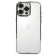 Apple iPhone 16 Pro Kılıf Lensli Silikon - Gümüş