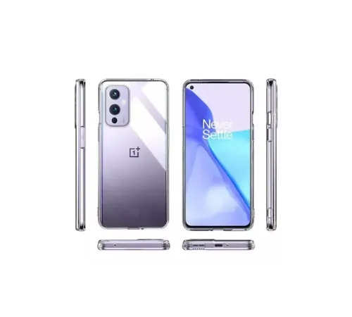 One Plus 9 Kılıf Lüx Şeffaf Silikon
