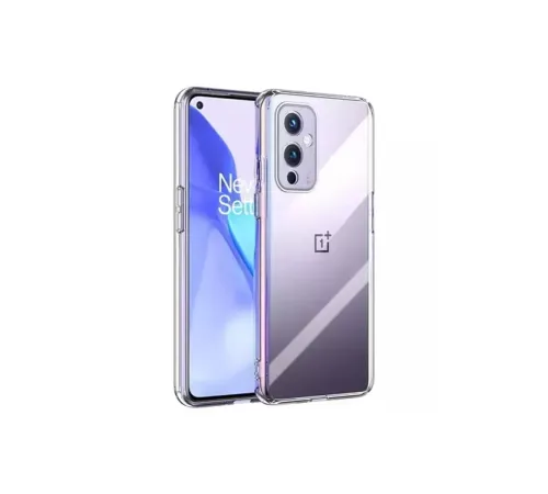 One Plus 9 Kılıf Lüx Şeffaf Silikon