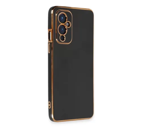 One Plus 9 Kılıf Volet Silikon - Siyah