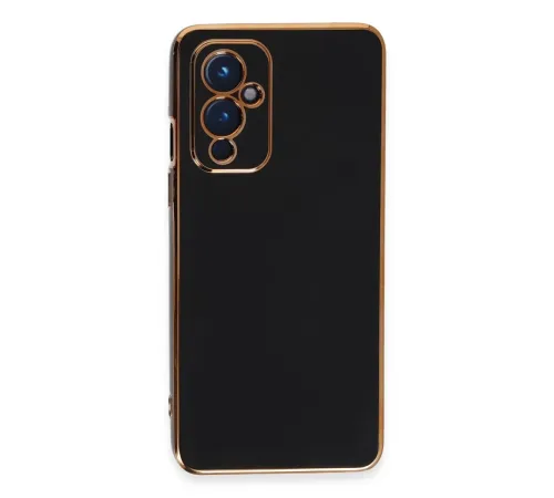 One Plus 9 Kılıf Volet Silikon - Siyah