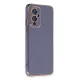 One Plus 9 Kılıf Volet Silikon - Mavi