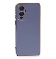 One Plus 9 Kılıf Volet Silikon - Mavi