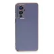 One Plus 9 Kılıf Volet Silikon - Mavi