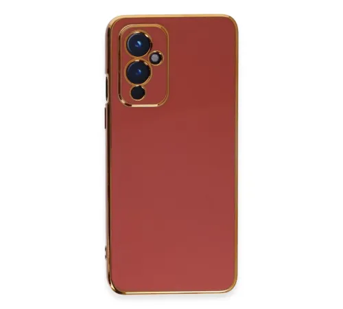 One Plus 9 Kılıf Volet Silikon - Kırmızı