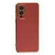 One Plus 9 Kılıf Volet Silikon - Kırmızı