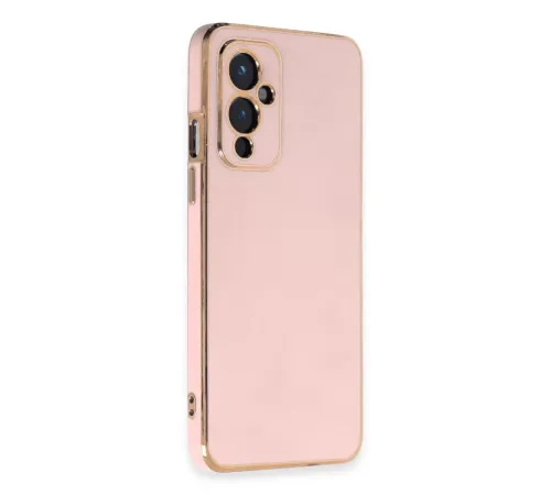 One Plus 9 Kılıf Volet Silikon - Pembe