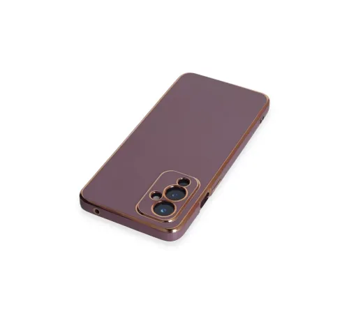 One Plus 9 Kılıf Volet Silikon - Mor