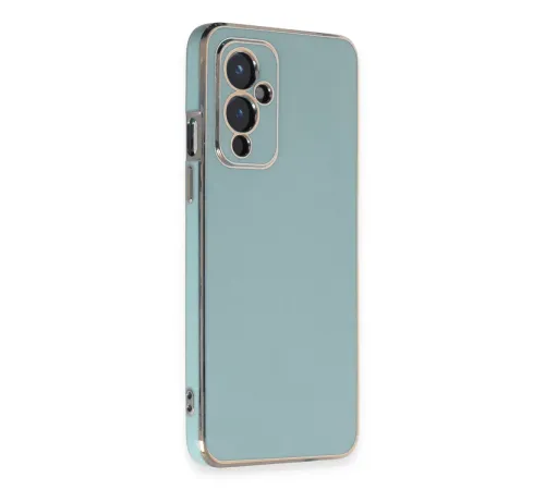 One Plus 9 Kılıf Volet Silikon - Açık Yeşil