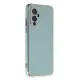One Plus 9 Kılıf Volet Silikon - Açık Yeşil