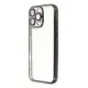 Apple iPhone 16 Pro Max Kılıf Lensli Silikon - Siyah