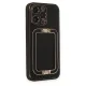 Apple iPhone 13 Pro Max Kılıf Coco Elit Kapak - Siyah