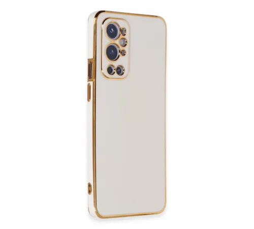 One Plus 9 Pro Kılıf Volet Silikon - Beyaz