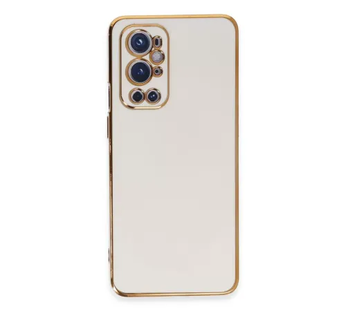 One Plus 9 Pro Kılıf Volet Silikon - Beyaz