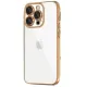 Apple iPhone 16 Pro Max Kılıf Lensli Silikon - Desert