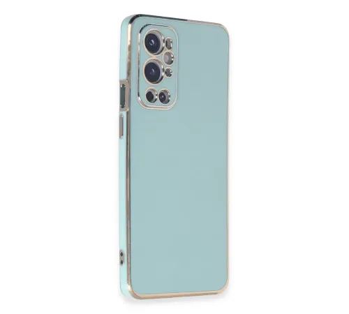 One Plus 9 Pro Kılıf Volet Silikon - Açık Yeşil