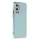 One Plus 9 Pro Kılıf Volet Silikon - Açık Yeşil