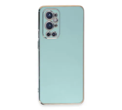 One Plus 9 Pro Kılıf Volet Silikon - Açık Yeşil