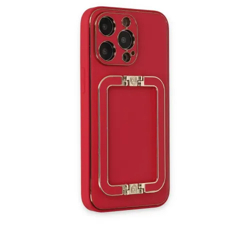 Apple iPhone 13 Pro Max Kılıf Coco Elit Kapak - Kırmızı