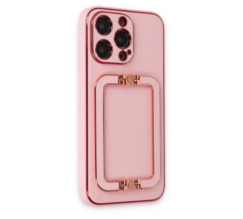 Apple iPhone 13 Pro Max Kılıf Coco Elit Kapak - Pembe