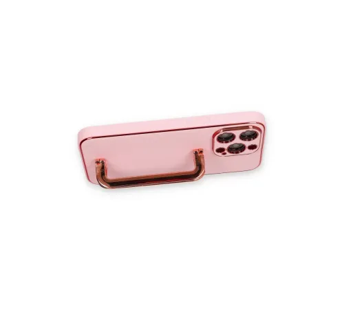 Apple iPhone 13 Pro Max Kılıf Coco Elit Kapak - Pembe