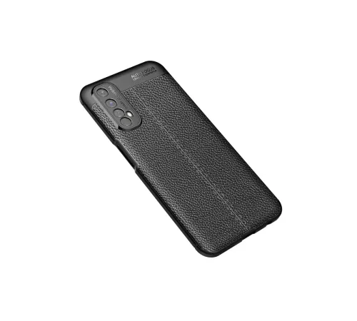 Realme 7 Kılıf Auto Focus Kapak - Siyah