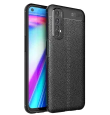 Realme 7 Kılıf Auto Focus Kapak - Siyah