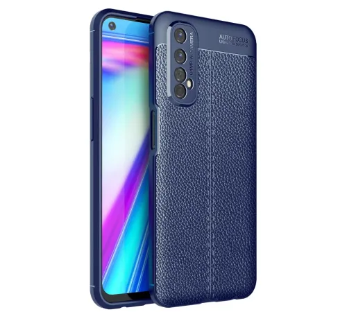 Realme 7 Kılıf Auto Focus Kapak - Lacivert
