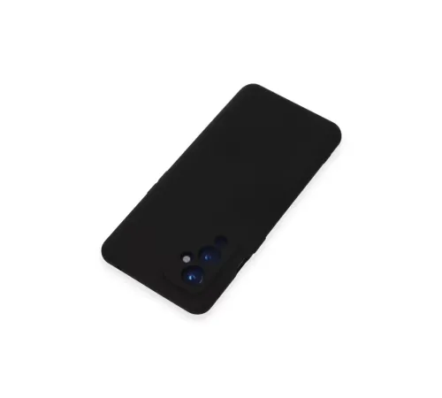 One Plus 9 Kılıf Nano içi Kadife Silikon - Siyah