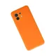 Xiaomi Mi 11 Kılıf Nano içi Kadife Silikon - Turuncu