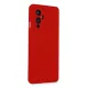 One Plus 9 Kılıf Nano içi Kadife Silikon - Kırmızı