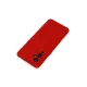 One Plus 9 Kılıf Nano içi Kadife Silikon - Kırmızı