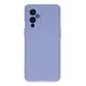 One Plus 9 Kılıf Nano içi Kadife Silikon - Lila