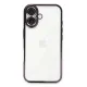 Apple iPhone 16 Plus Kılıf Lensli Silikon - Mor