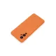 One Plus 9 Kılıf Nano içi Kadife Silikon - Turuncu