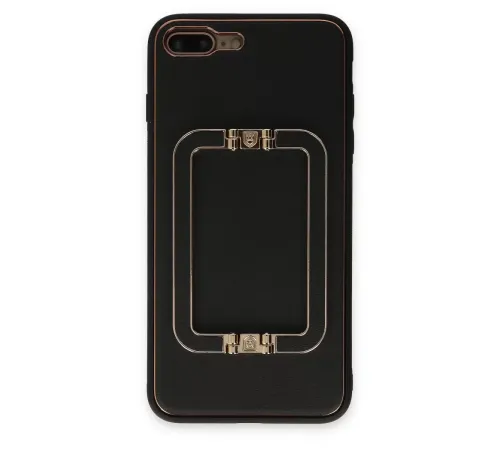 Apple iPhone 7 Plus Kılıf Coco Elit Kapak - Siyah