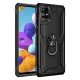 Samsung Galaxy M51 Kılıf Sofya Yüzüklü Silikon Kapak - Siyah