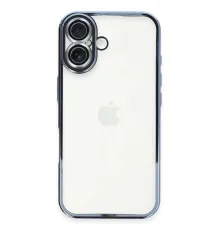 Apple iPhone 16 Plus Kılıf Lensli Silikon - Açık Mavi