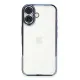 Apple iPhone 16 Plus Kılıf Lensli Silikon - Açık Mavi