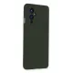 One Plus 9 Kılıf Nano içi Kadife Silikon - Koyu Yeşil