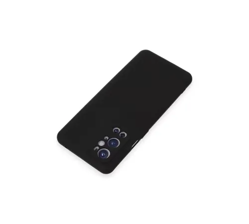 One Plus 9 Pro Kılıf Nano içi Kadife Silikon - Siyah
