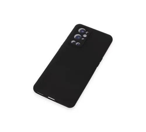 One Plus 9 Pro Kılıf Nano içi Kadife Silikon - Siyah