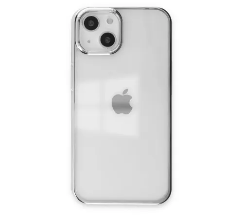 Apple iPhone 14 Plus Kılıf Element Silikon - Gümüş